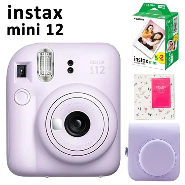 Fujifilm Instax Mini 12 Lilac Purple Camera Set On Sale