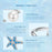925 Sterling Silver Ocean Marine Life Starfish And Pearl Theme Open Rings Collection On Sale
