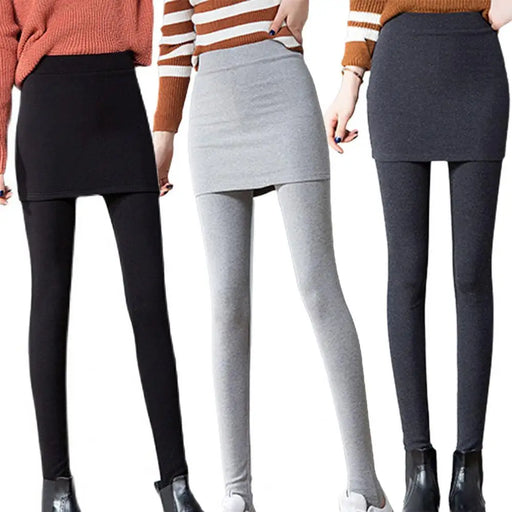 Comfortable Warm One Piece Mini Leggings On Sale - Plus Size Available  