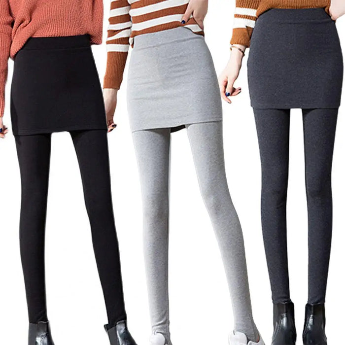 Comfortable Warm One Piece Mini Leggings On Sale - Plus Size Available  