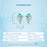 925 Sterling Silver Ocean Marine Life Theme Summer Ice-cream Stud Earrings Collection On Sale