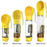 Multifunctional Yellow Pet Water Bottle With Food Feeder, Waste Bag, And Poop Shovel On Sale