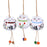 Fortune Cat Hanging Ceramic Wind Chime On Sale