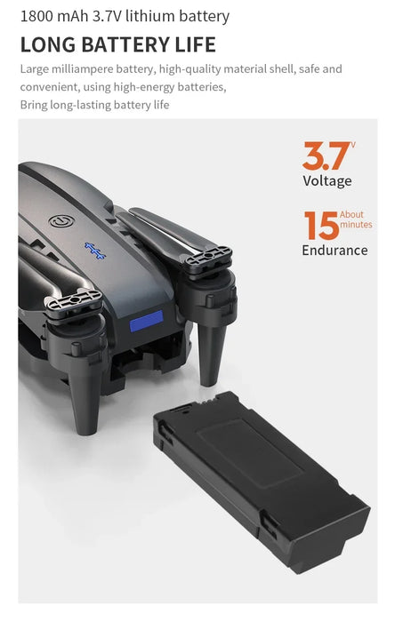 E99 Pro 4K 1080P Wide Angle HD Dual Camera GPS Drone
