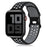 Black Gray 05 NIKE Style Sport Band for Apple Watch Strap On Sale