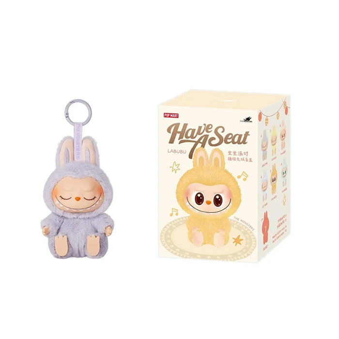 The Labubu Monsters Action Figure Have A Seat Plush Dolls Blind Box On Sale