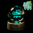 3D Crystal Glass Poke Ball Night Lights Collection Contained Inside Anime Bulbasaur Characters On Sale