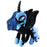 Adorable Black Unicorn Pony Plush Doll Anime Style Fantasy Character Plush Toy 28-33cm On Sale