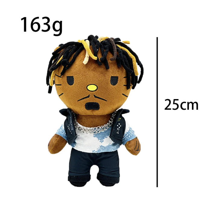 Hello Kitty Rapper Figure Icons Hiphop Fashion Fans Stuffed Soft Plush Toy Dolls Collection On Sale