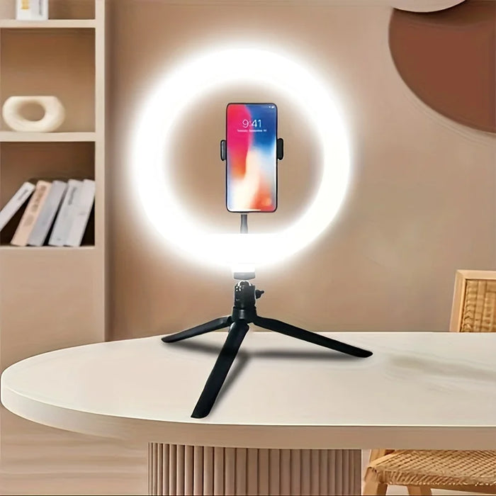 12" 23cm LED Ring Fill Light With Tripod Selfie Photography Phone Stand On Sale