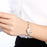 925 Sterling Silver Dolphin Bracelet Bangle for Women On Sale