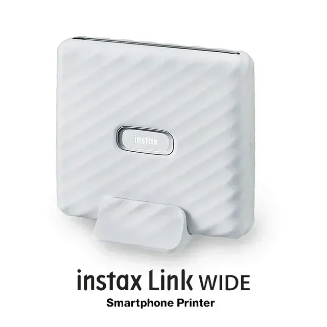 Fujifilm Instax Link WIDE Bluetooth Instant Photo Printer For Instax Mini Film – Portable Smartphone Printer (White) On Sale