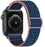 New Midnight Blue Bohemia Style Scrunchie Watch Strap For Apple Watch Band Series 49mm, 45mm, 44mm, 42mm, 41mm, 40mm, 38mm On Sale