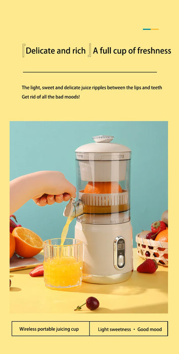 600ml Portable USB Rechargeable Automatic Fresh Juice Extractor Electric Juicer On Sale