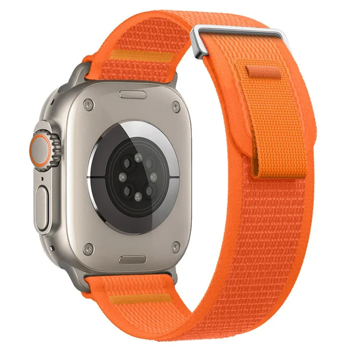 Orange Trail Loop Watch Straps Collection For Apple Watch Series On Sale