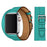 Double Green Genuine Leather Loop Apple Watch Band For iWatch Series On Sale