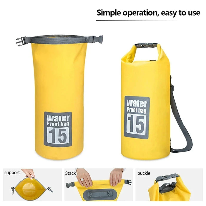 Lightweight Waterproof Dry Bag Backpack For Outdoor Water Sports (5L–30L) On Sale