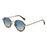 Retro Round UV400 Vintage Metal Punk Style Colored Lenses Sunglasses For Women And Men On Sale