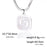 12 Constellation Pisces Zodiac Square Medallion Pendant Snake Chain Necklaces On Sale