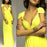 Yellow Maxi Convertible Long Dress On Sale