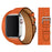 Double Feu Epsom Genuine Leather Loop Apple Watch Band For iWatch Series On Sale