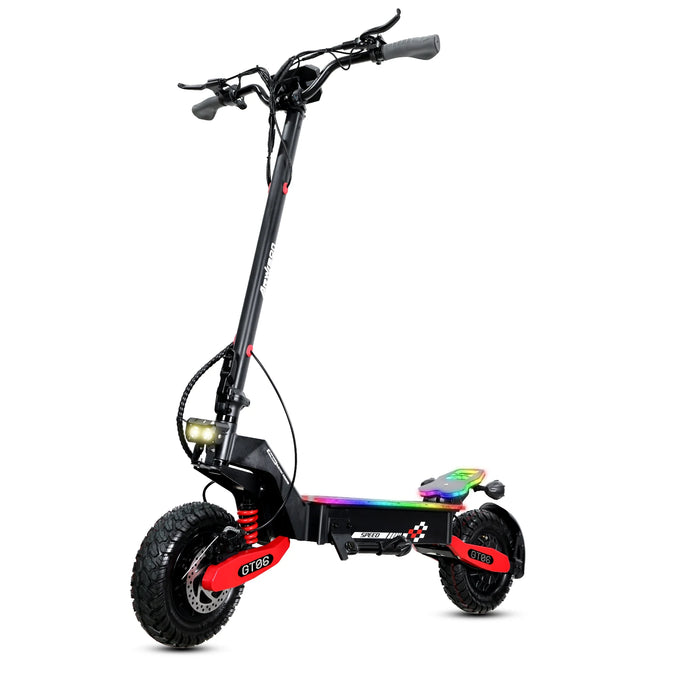 GT6 Off-Road 50KM/H 48v Battery Long Range 65km LED Display 11" High Speed Foldable Electric Scooter For Adults 1200W Motor On Sale
