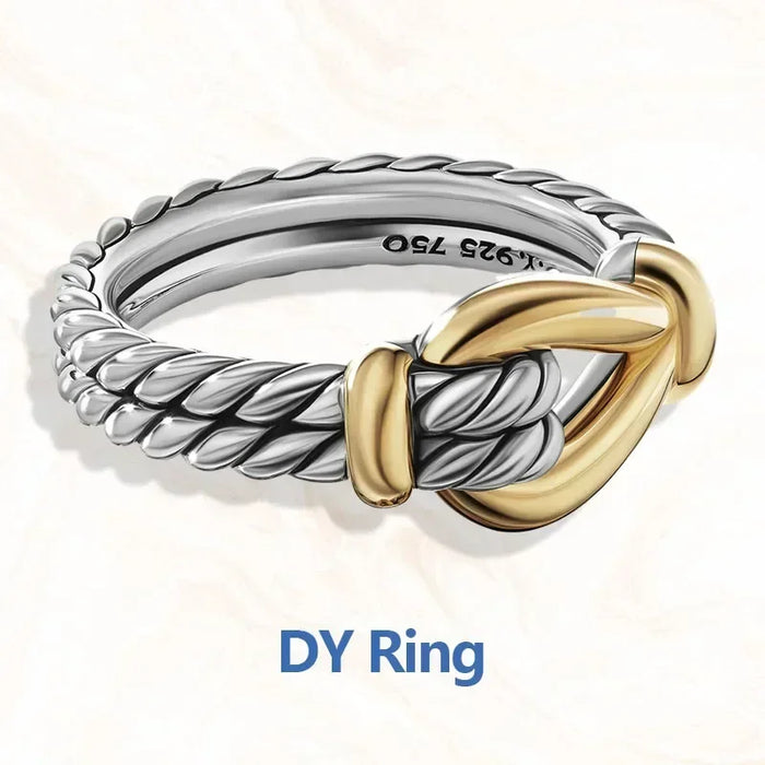 925 Sterling Silver David Yurman Style Fashion Jewelry Rings On Sale