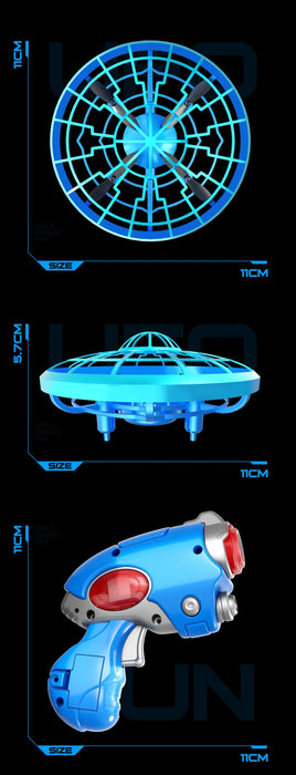 Mini Hand Gesture RC Drone with Obstacle Avoidance – Indoor Hover UFO Toy with USB Charging On Sale