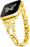 Gold Butterfly Women Apple Watch Diamond Adjustable Chain 38mm 40mm 42mm 44mm 45mm 49mm On Sale