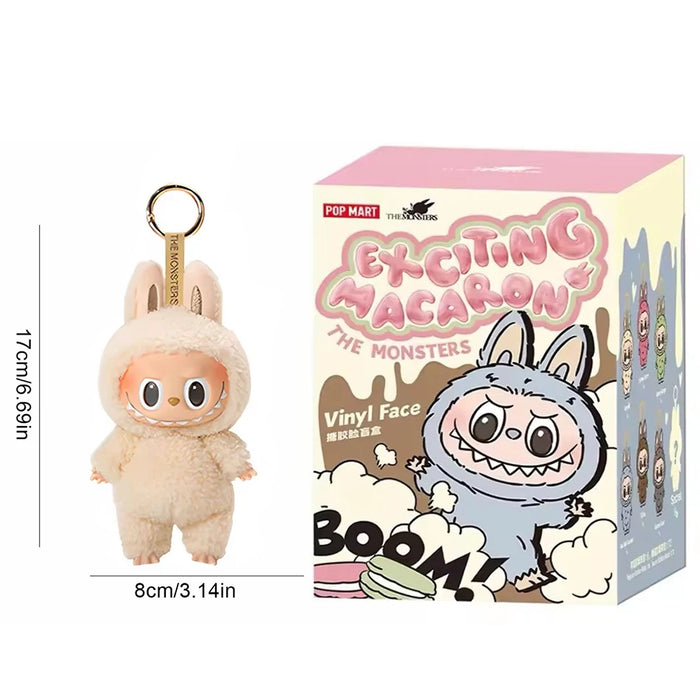 The Labubu Monsters Action Figure Exciting Macarons Plush Dolls Blind Box On Sale