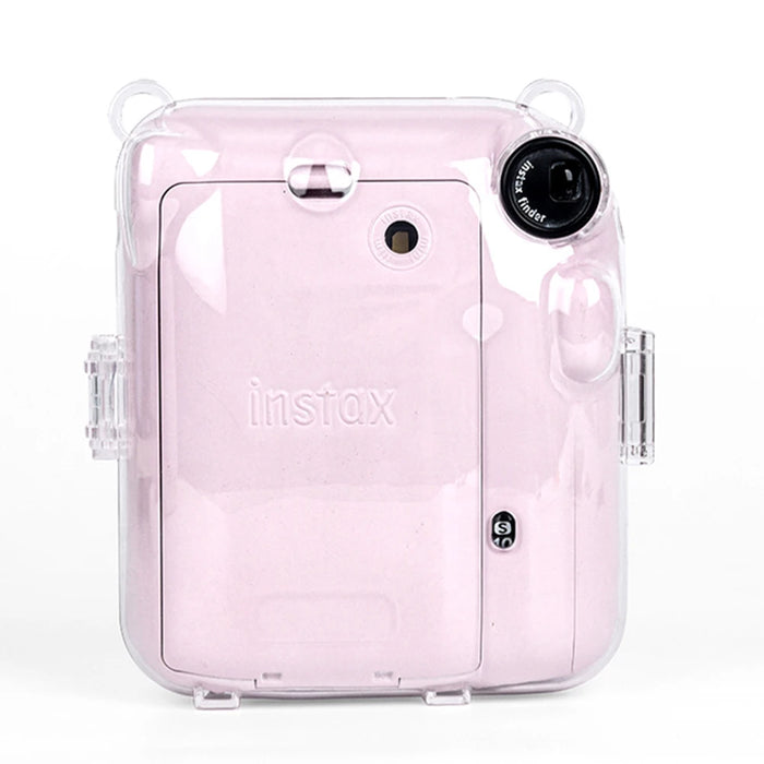 Fujifilm Instax Mini 12 Camera Clear Case With Shoulder Strap On Sale