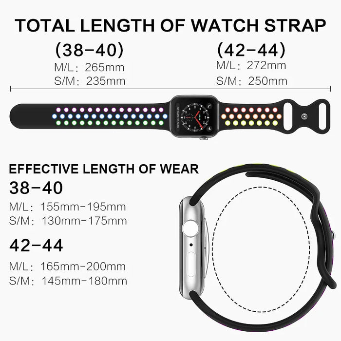 NIKE Style Sport Band  Size for Apple Watch Strap On Sale