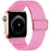 Pink Scrunchie Watch Strap For Apple Watch Band Series 49mm, 45mm, 44mm, 42mm, 41mm, 40mm, 38mm On Sale