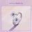 925 Sterling Silver Purple Pansy Flowers Open Rings On Sale