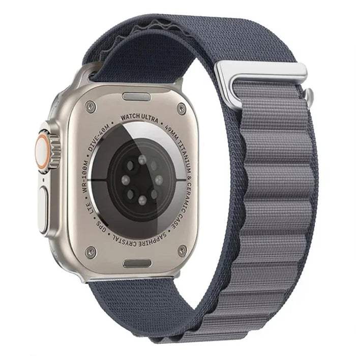 New Blue Alpine Loop Collection For Apple Watch Series On Sale