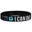 2pcs I Can Do All Things Motivational Wristband Silicone Bracelets On Sale