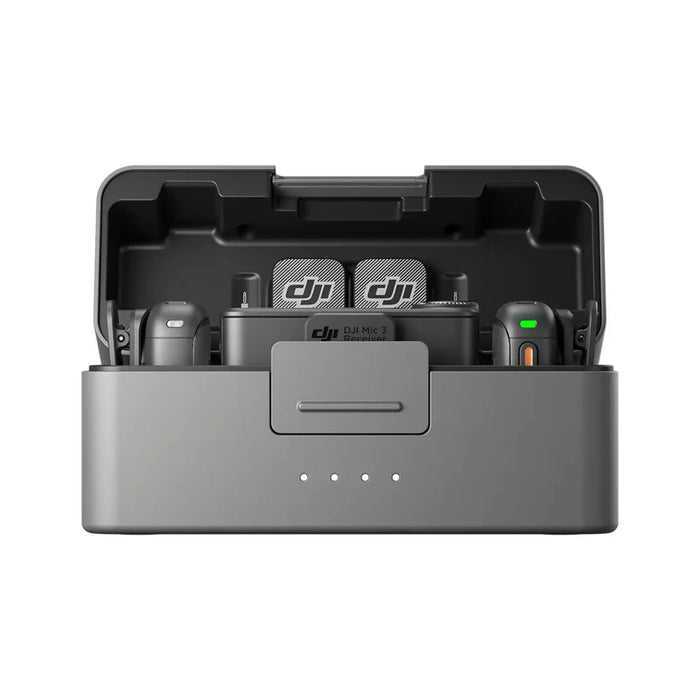DJI Mic Mini 3 Wireless Microphone System with Dual Transmitters, Noise Reduction, 32-Bit Float Recording, 400m Transmission, and Optional Charging Case On Sale