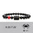 Cancer Black Obsidian Zodiac Constellation Charm Black Onyx Natural Stone Bead Bracelet For Women And Men On Sale