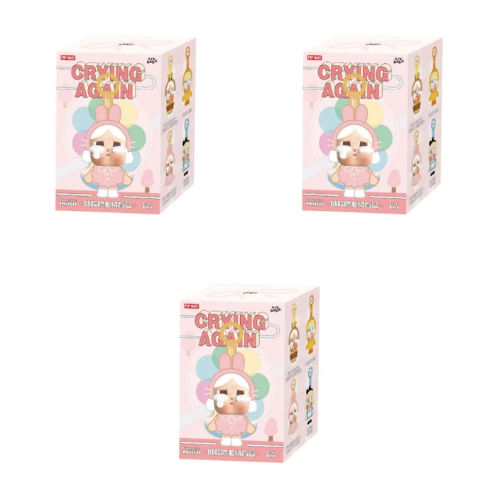 Crybaby Crying Again Vinyl Face Plush Dolls 3 Blind Boxes Collection On Sale