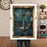 Vintage Marine Life Canvas Print Nautical Treasure Map Wall Decor Ocean Theme Poster On Sale