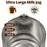 900ML Detachable Stainless Steel Milk Jug Automatic Electric Cafe Milk Frother For Hot or Cold Latte, Coffee, or Chocolate On Sale