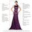 Measurement Of Satin Draped Neckline Tie Shoulder Straps High Slit Figure-skimming Evening Midi Dresses