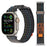 Charcoal Ash Outdoor Sport Adventure Nylon Trail Loop Strap Collection for Apple Watch Band Ultra, 49mm, 46mm, 45mm,  42mm, 41mm, 40mm, 38mm On Sale