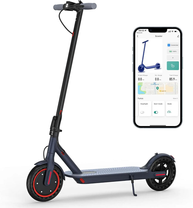 Foldable Electric V1 Scooter With Cruise Control Dual Braking System and Smart App Control On Sale