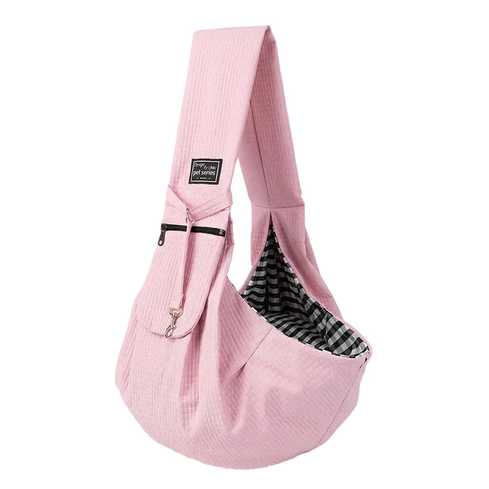 Pet Dog Travel Carrier Crossbody Bag In Pink On Sale