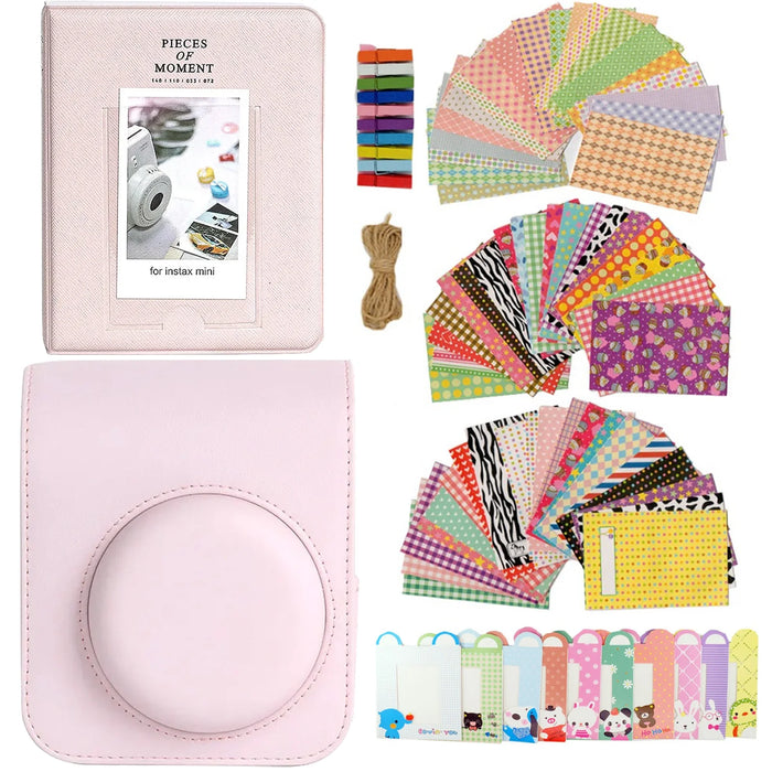 7 in 1 Fujifilm Instax Accessories Set For Instax Mini 12 On Sale - Pink