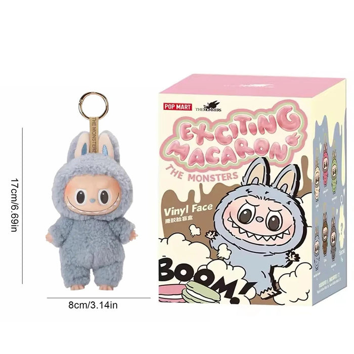 The Labubu Monsters Action Figure Exciting Macarons Plush Dolls Blind Box On Sale