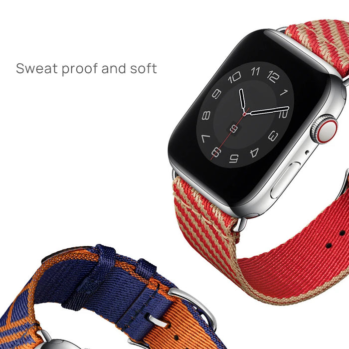 Jumping Single Tour iWatch Strap for Apple Watch Band Series 38mm, 40mm, 41mm, 42mm, 44mm, 45mm, 46mm, 49mm On Sale