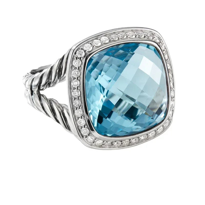925 Sterling Silver David Yurman Style Fashion Jewelry Rings On Sale