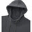 Unisex Plush Hoodie With Eye Mask Design In Black On Sale
